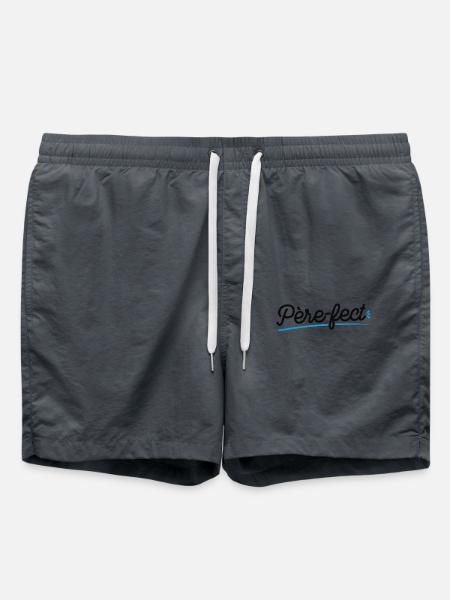 Je Suis Père-fect - Short de bain - charbon