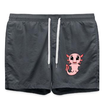 Axolotl - Short de bain - charbon - Devant - AI Model Male 185 light (185cm)