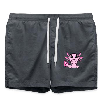 Axolotl - Short de bain - charbon - Devant - AI Model Male 185 light (185cm)