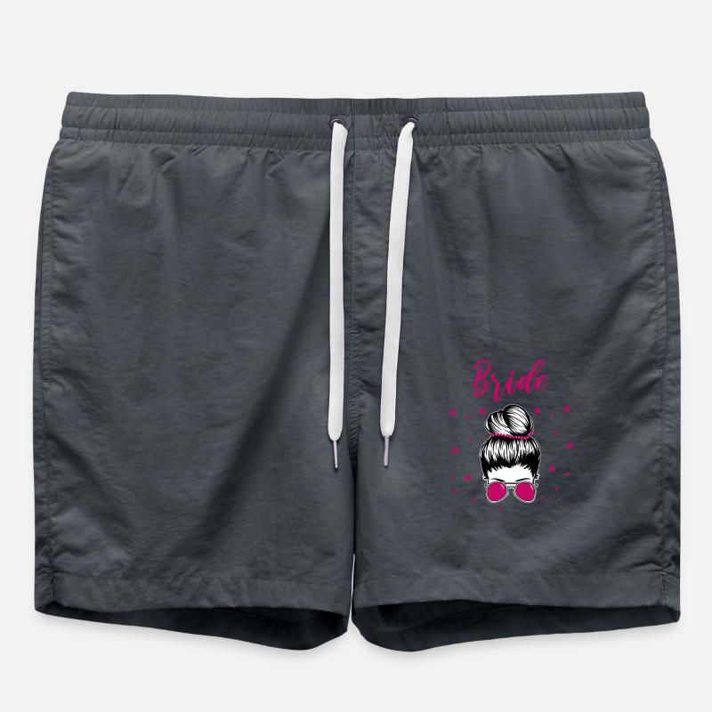 Bride - Swim Trunks - anthracite