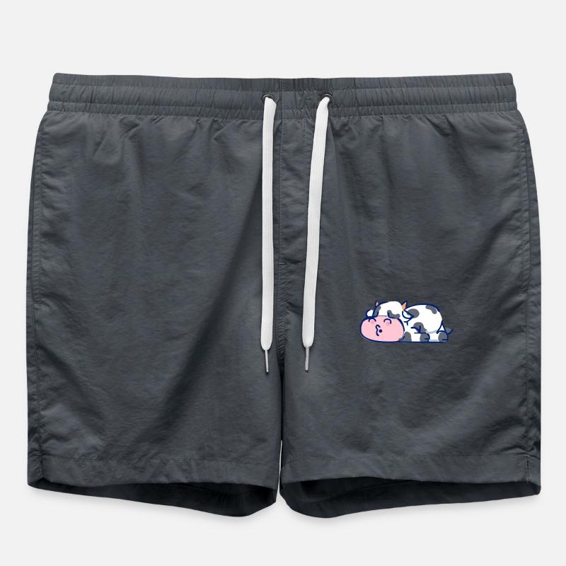 Sleeping cow - Swim Trunks - anthracite