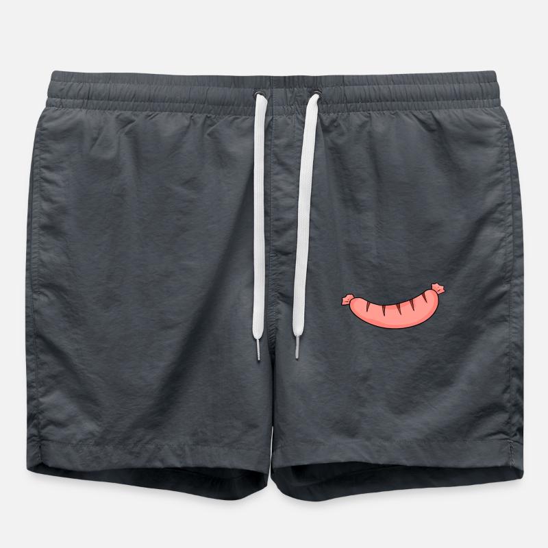 Wurst - Badeshorts - Anthrazit