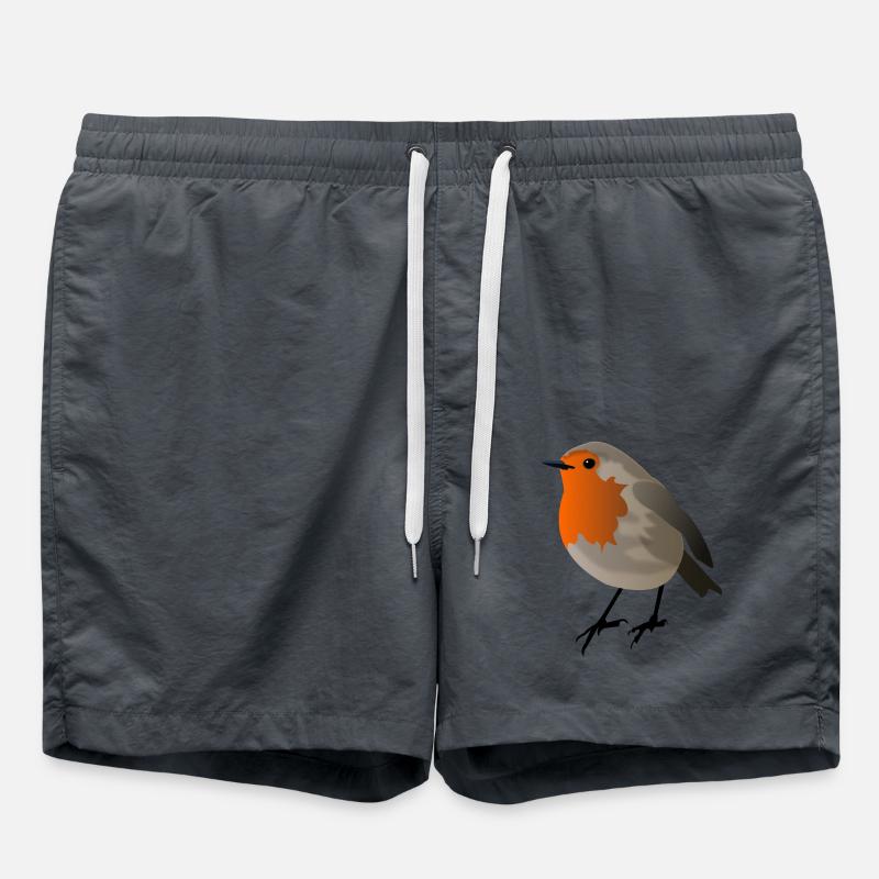 robin - Swim Trunks - anthracite