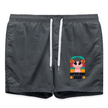 Promotion Doktorarbeit Doktortitel 2022 - Badeshorts - Anthrazit - Vorne - AI Model Male 185 light (185cm)