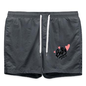 Baby 2022 - Birth Pregnant 2022 - Swim Trunks - anthracite - Front - AI Model Male 185 light (185cm)