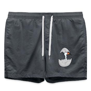 Grue pour bébé - Short de bain - charbon - Devant - AI Model Male 185 light (185cm)