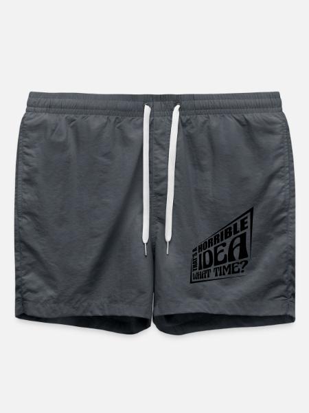 Thats a horrible Idea - Swim Trunks - anthracite