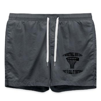 Club de basket-ball Joueurs de basket-ball Amateurs de basket-ball - Short de bain - charbon - Devant - AI Model Male 185 light (185cm)