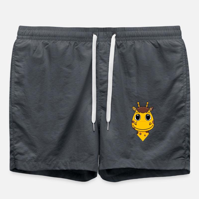 Giraffe - Swim Trunks - anthracite