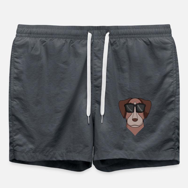 Pointer Dog Dog - Swim Trunks - anthracite