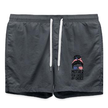 Mutter für Wahl durch Wahl - Badeshorts - Anthrazit - Vorne - AI Model Male 185 light (185cm)