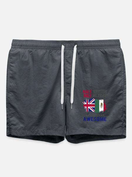 Half British Half Mexican - Swim Trunks - anthracite