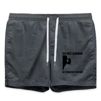 Escalade Randonnée Mama Alpinisme Bloc Mère - Short de bain - charbon - Devant - AI Model Male 185 light (185cm)