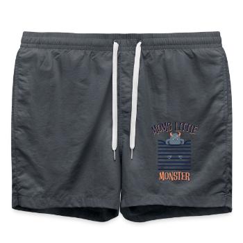 Mamans petit monstre - Short de bain - charbon - Devant - AI Model Male 185 light (185cm)