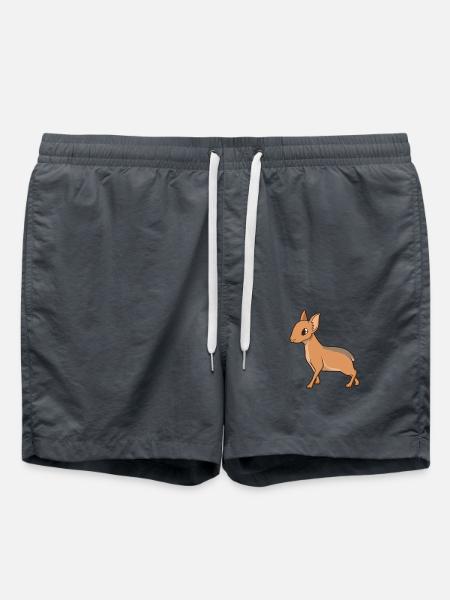 Kawaii Pampashase - Swim Trunks - anthracite