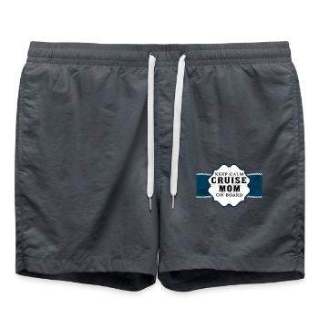 Croisière Mama - Short de bain - charbon - Devant - AI Model Male 185 light (185cm)