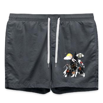 Nature Conservation Ecologie Environnement Insectes Insectes Nature - Short de bain - charbon - Devant - AI Model Male 185 light (185cm)
