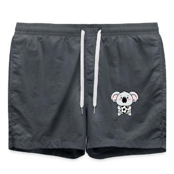 Handball Koala Tshirt Fußball - Badeshorts - Anthrazit - Vorne - AI Model Male 185 light (185cm)