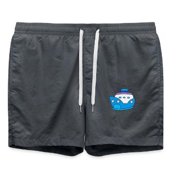 Croisière Sweet Kawaii Croisière - Short de bain - charbon - Devant - AI Model Male 185 light (185cm)