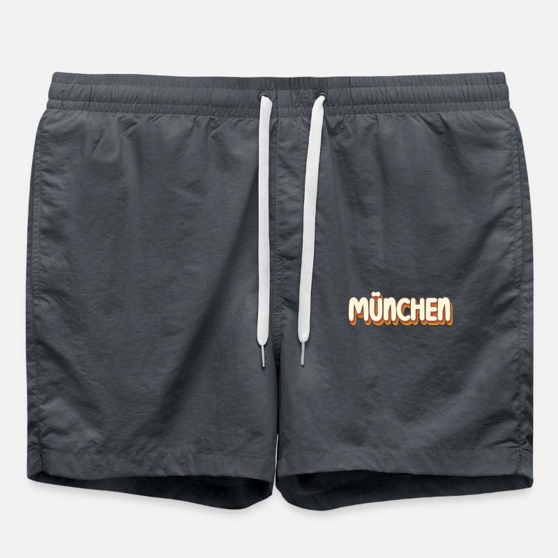 Munich Munich Munich - Swim Trunks - anthracite