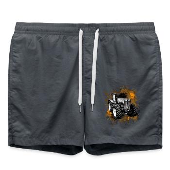 Tracteur Agriculture - Short de bain - charbon - Devant - AI Model Male 185 light (185cm)