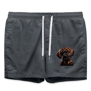 Great Dane Great Dane Dog Dogs Great Dane - Swim Trunks - anthracite - Front - AI Model Male 185 light (185cm)