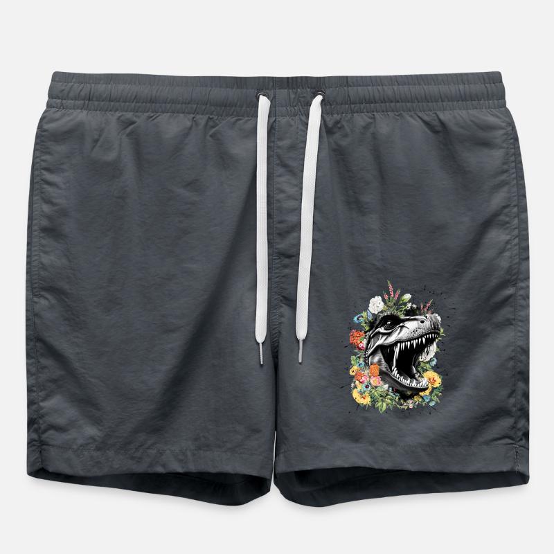 T Rex - Swim Trunks - anthracite
