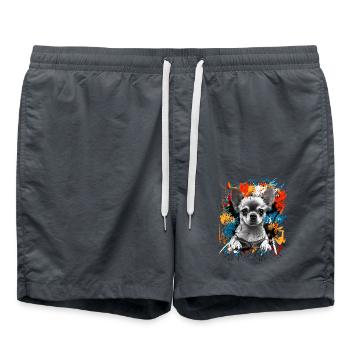 Chihuahua - Short de bain - charbon - Devant - AI Model Male 185 light (185cm)
