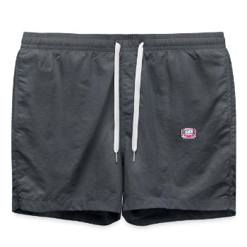 Truck Truck Bus Driver Truck Driver Women Design Pock - Swim Trunks - anthracite - Front - AI Model Male 185 light (185cm)