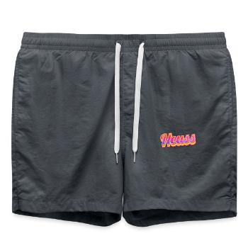 Neusserin Neusser Neuss - Short de bain - charbon - Devant - AI Model Male 185 light (185cm)