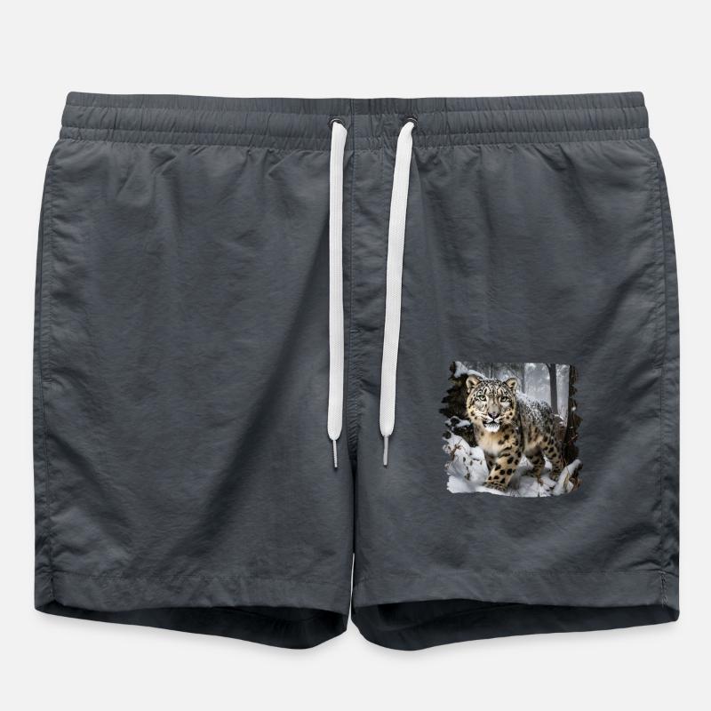 Snow Leopard Snow Leopard - Swim Trunks - anthracite