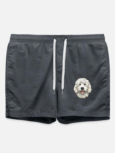 Maremmano Abruzzese dog breeds - Swim Trunks - anthracite
