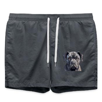 Canne Corso pour chien - Short de bain - charbon - Devant - AI Model Male 185 light (185cm)