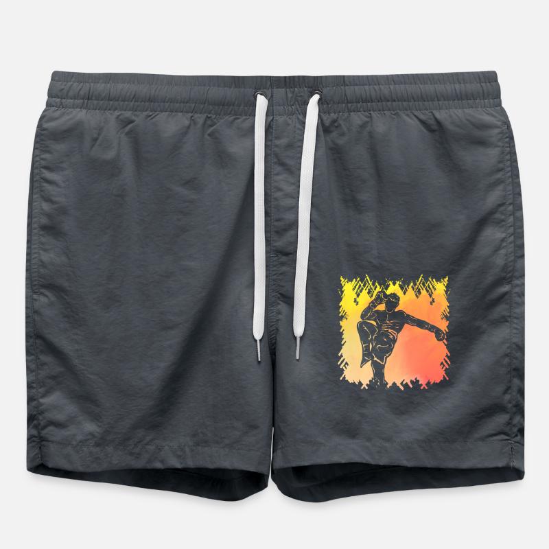 Muay Thai - Swim Trunks - anthracite