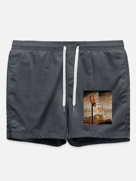 Moonlight Basketball - Swim Trunks - anthracite
