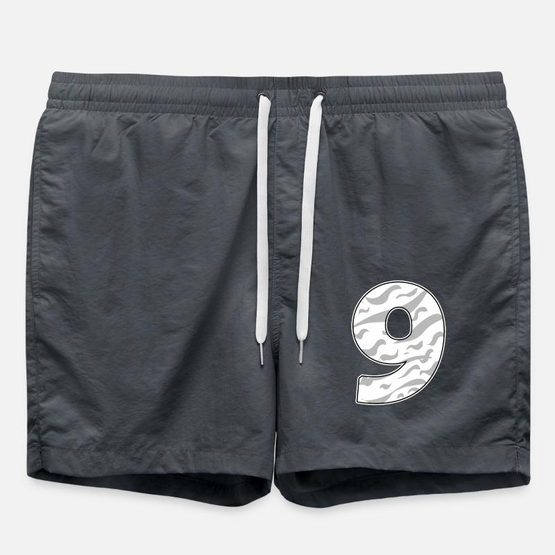 Nine - 9 - Swim Trunks - anthracite