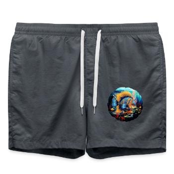 Skalar - Badeshorts - Anthrazit - Vorne - AI Model Male 185 light (185cm)