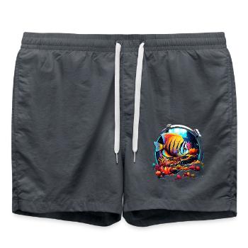Skalar - Badeshorts - Anthrazit - Vorne - AI Model Male 185 light (185cm)