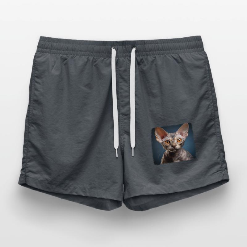 Devon Rex Kätzchen Devon Rex Katze Badeshorts