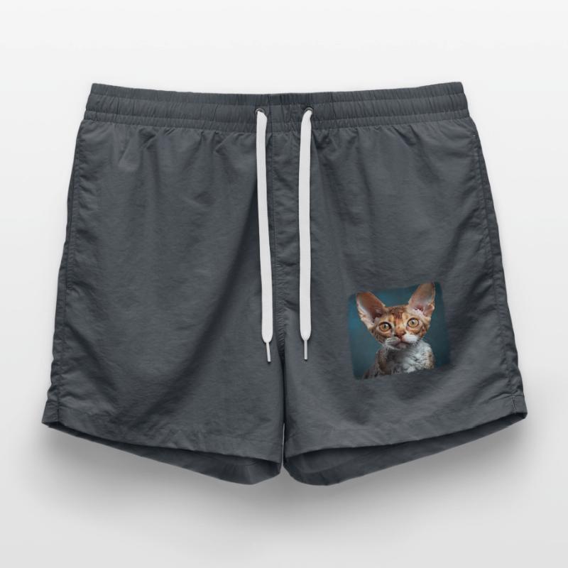 Devon Rex Kätzchen Devon Rex Katze Badeshorts