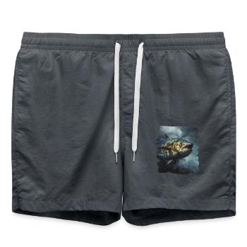 Thon Thunfische Thunfisch - Short de bain - charbon - Devant - AI Model Male 185 light (185cm)
