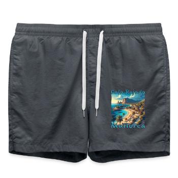 Cala Rajada Majorque Vacances d’été Plage Soleil - Short de bain - charbon - Devant - AI Model Male 185 light (185cm)