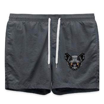 Aye-Aye Finger Animals Finger Animal - Swim Trunks - anthracite - Front - AI Model Male 185 light (185cm)
