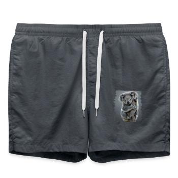 Koalas Koala - Short de bain - charbon - Devant - AI Model Male 185 light (185cm)