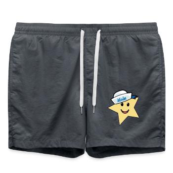Starfish Sailor Moin Sailor Sailor Moin - Swim Trunks - anthracite - Front - AI Model Male 185 light (185cm)