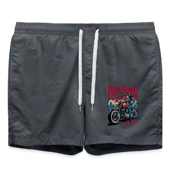 Rebel Riders Unleash The Rebel - Badeshorts - Anthrazit - Vorne - AI Model Male 185 light (185cm)
