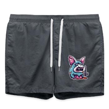 Monster Creature - Swim Trunks - anthracite - Front - AI Model Male 185 light (185cm)