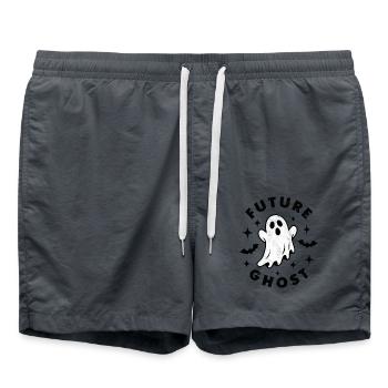 Fantôme du futur - Short de bain - charbon - Devant - AI Model Male 185 light (185cm)