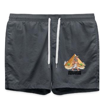 Ägypter Egyptian - Badeshorts - Anthrazit - Vorne - AI Model Male 185 light (185cm)