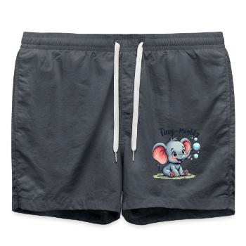 ELEPHANT - Swim Trunks - anthracite - Front - AI Model Male 185 light (185cm)